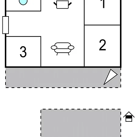 Apartamento Three-bedroom In *